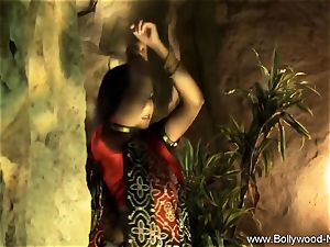 Indian mummy babe Is unbelievable When She Dances