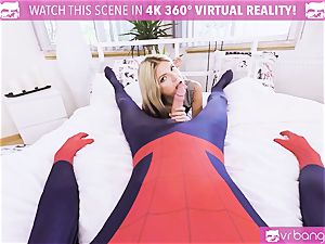 VR PORN-Spider-Man: gonzo Parody with gorgeous teenager Gina